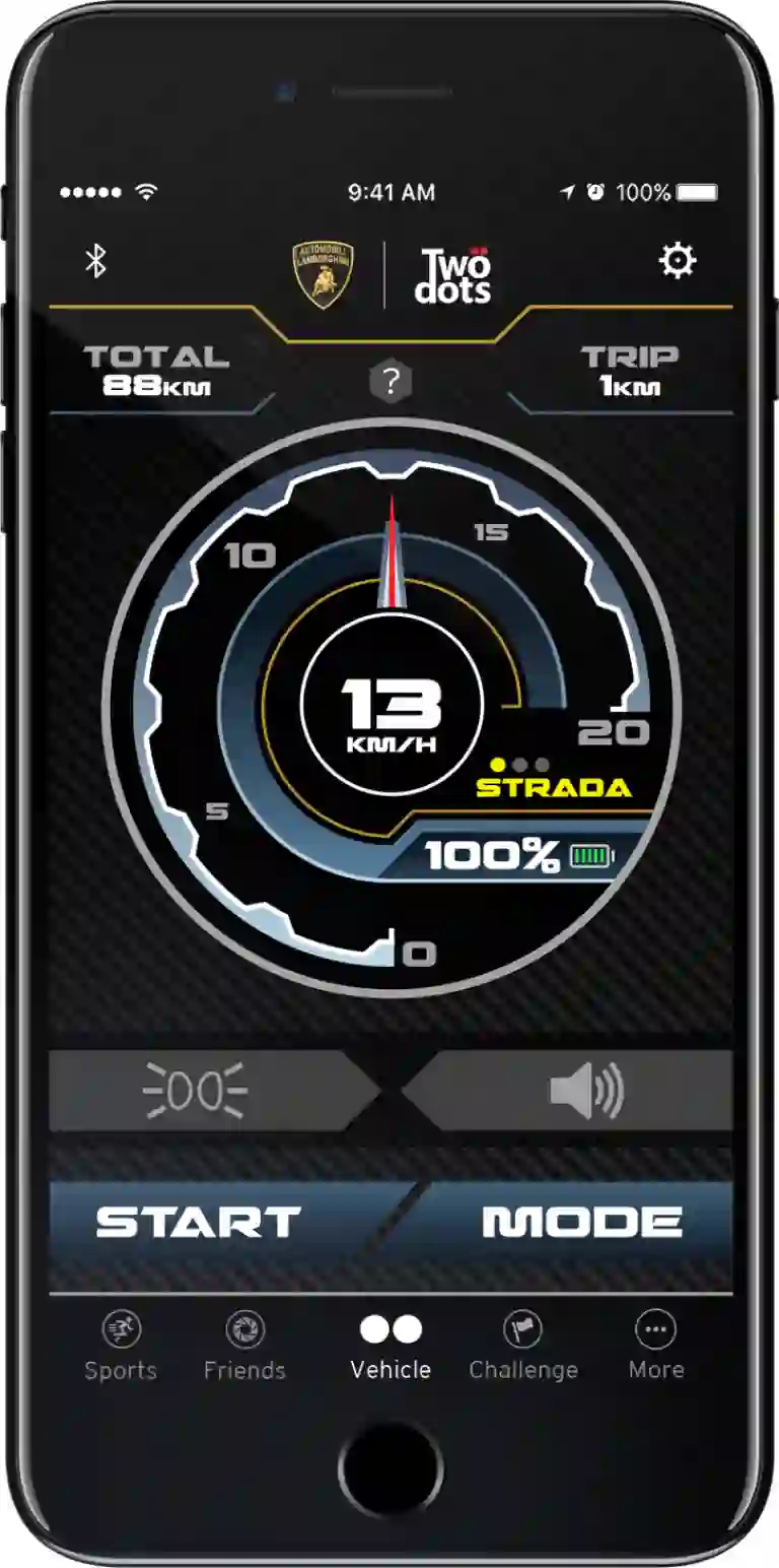 Hoverboard Lamborghini Glyboard Corse - 11