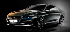 Hyundai Azera teaser