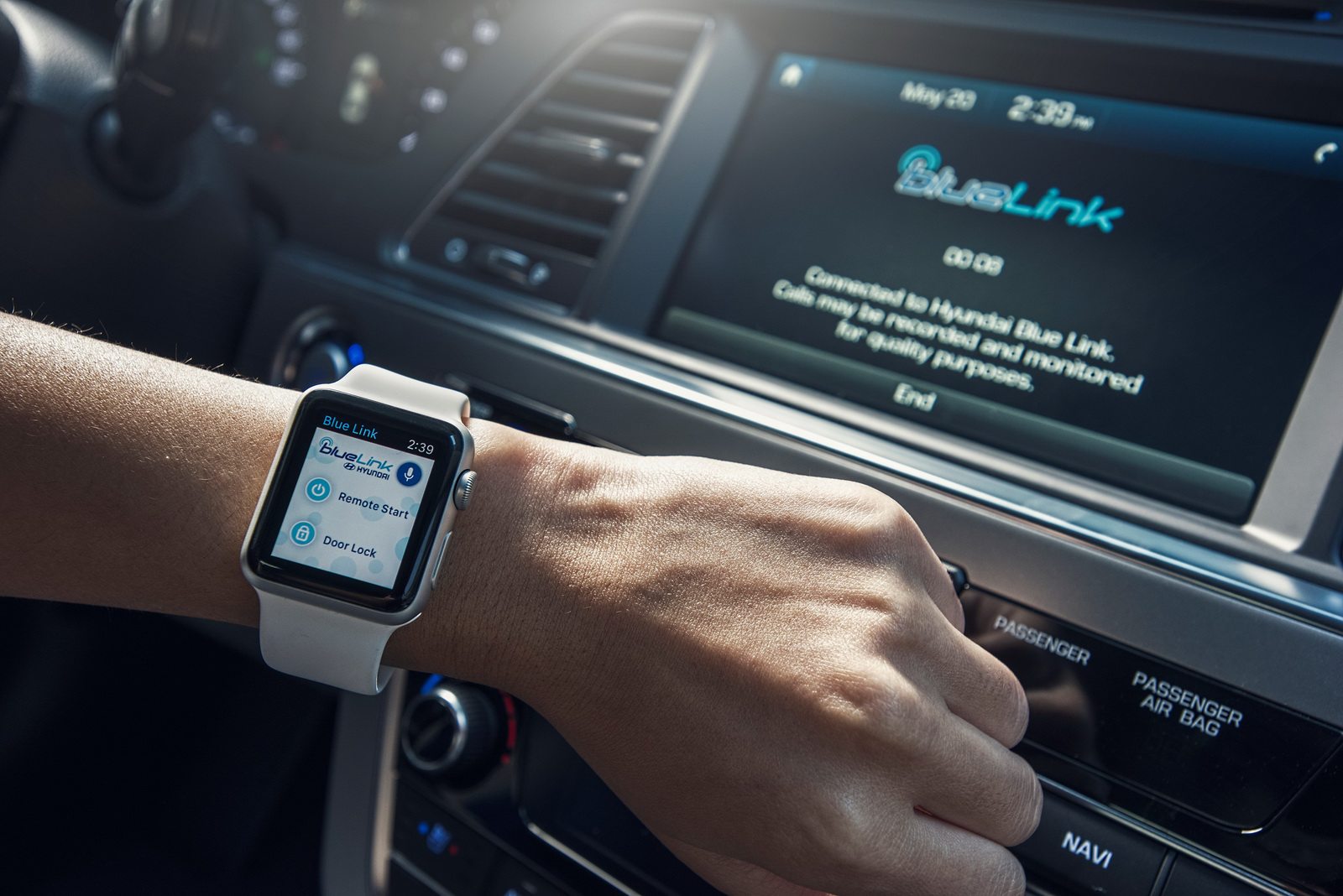 Hyundai Blue Link Apple Watch