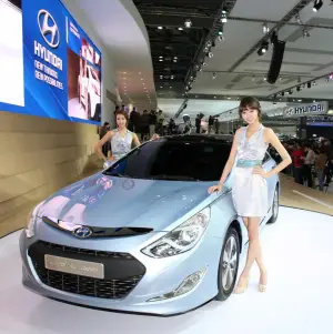 Hyundai Blue2 e Sonata Hybrid al Salone di Seul 2011