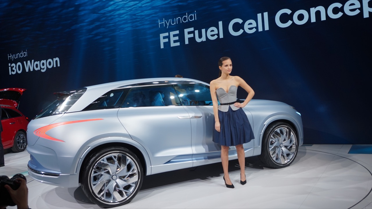 Hyundai FE Fuel Cell Concept LIVE - Salone di Ginevra 2017
