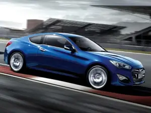 Hyundai Genesis Coupe restyling foto ufficiali - 1