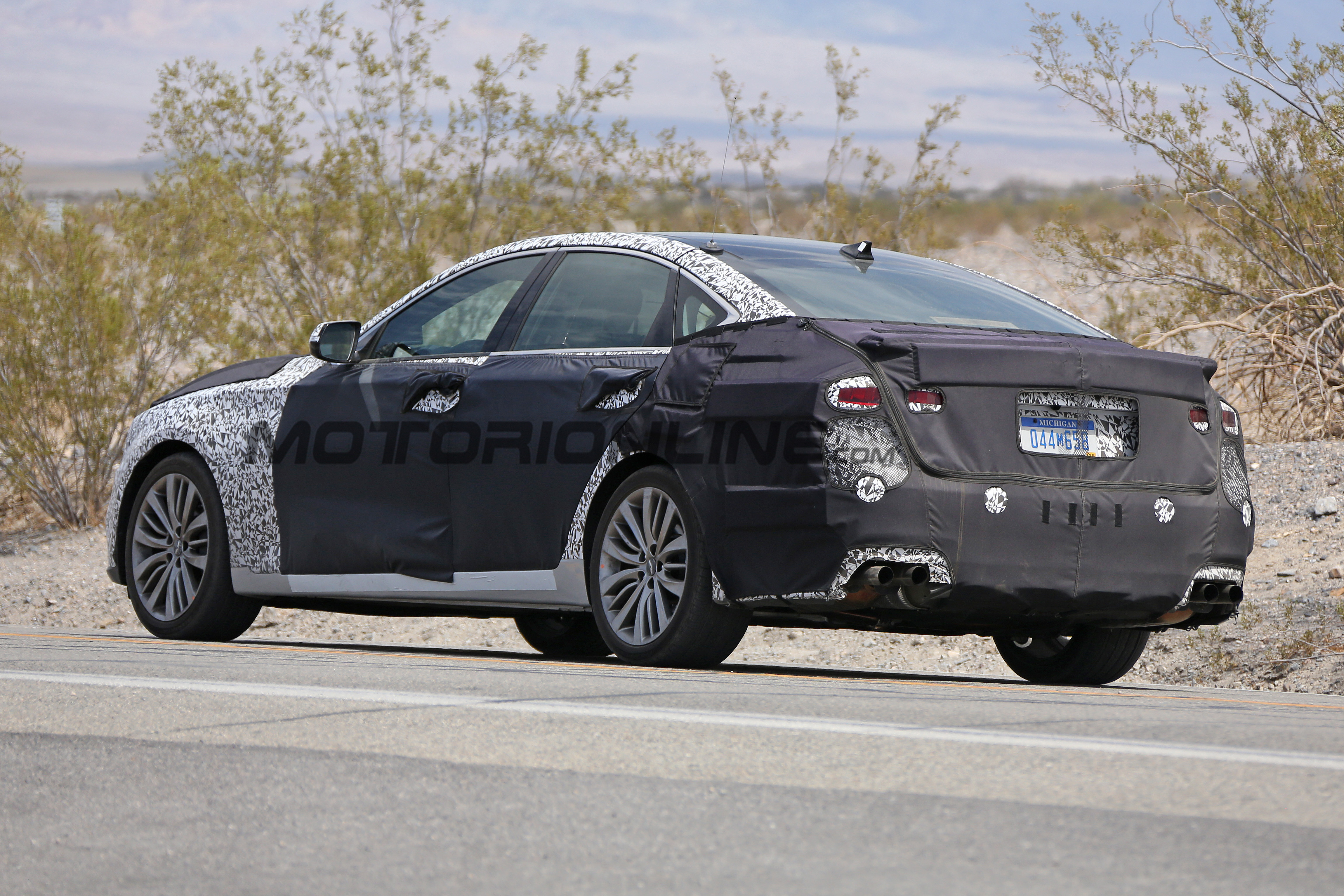 Hyundai Genesis My 2017 Foto Spia 05 10 3 8