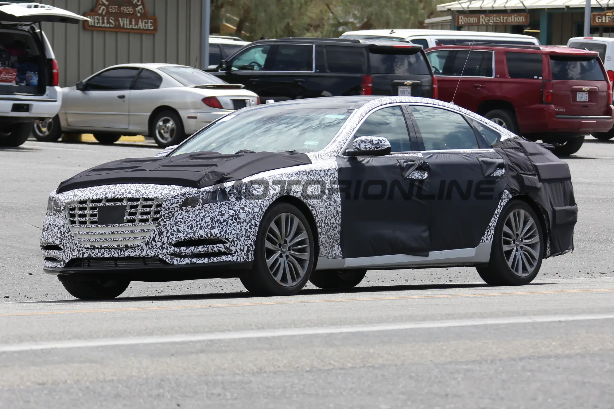 Hyundai Genesis MY 2017 - Foto spia 05-10-2015 - 3