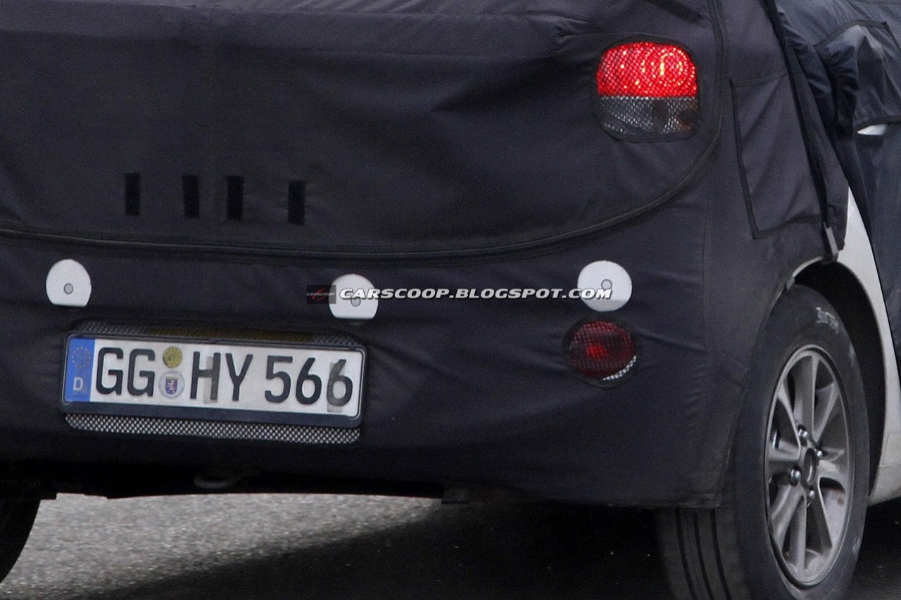 Hyundai i10 2014 - Foto spia 03-01-2013