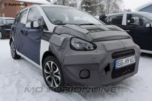 Hyundai i10 2014 - Foto spia 19-02-2013