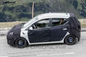 Hyundai i10 2014 - Foto spia 27-05-2013
