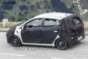 Hyundai i10 2014 - Foto spia 27-05-2013