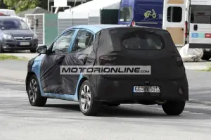 Hyundai i10 facelift - Foto spia 20-9-2022