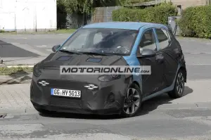 Hyundai i10 facelift - Foto spia 20-9-2022