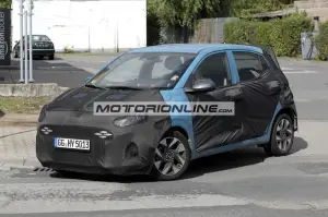Hyundai i10 facelift - Foto spia 20-9-2022