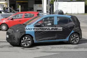 Hyundai i10 facelift - Foto spia 20-9-2022