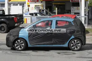 Hyundai i10 facelift - Foto spia 20-9-2022