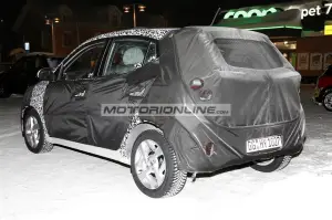 Hyundai i10 - Foto spia 16-1-2019