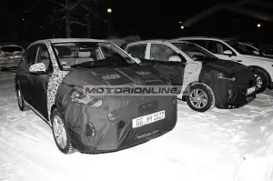Hyundai i10 - Foto spia 16-1-2019