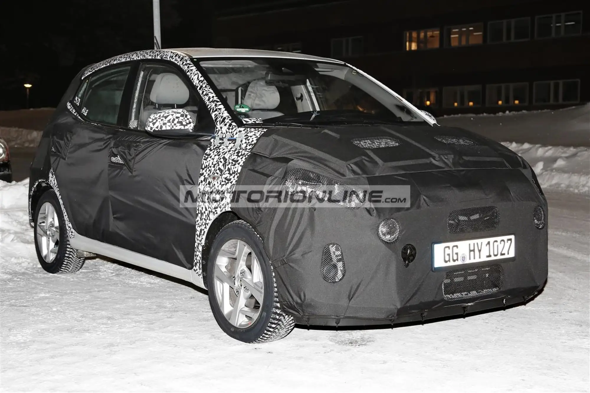 Hyundai i10 - Foto spia 16-1-2019 - 9