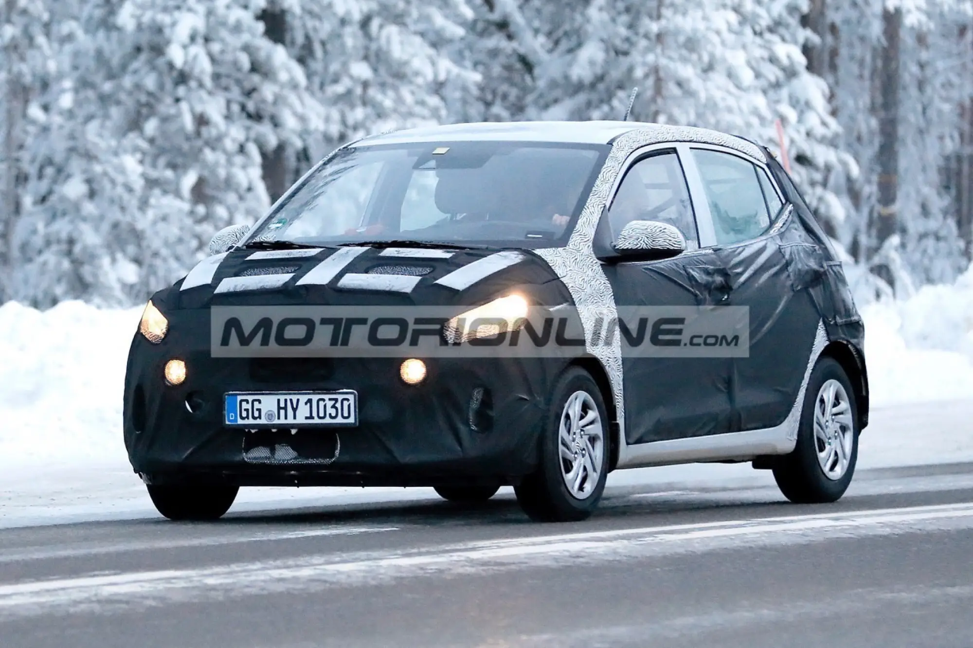 Hyundai i10 - Foto spia 21-1-2019 - 2