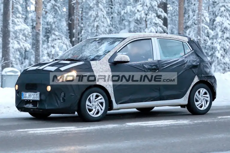 Hyundai i10 - Foto spia 21-1-2019 - 3