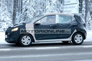 Hyundai i10 - Foto spia 21-1-2019