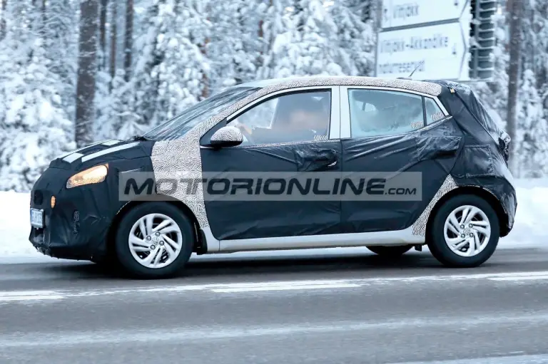 Hyundai i10 - Foto spia 21-1-2019 - 4