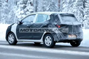 Hyundai i10 - Foto spia 21-1-2019