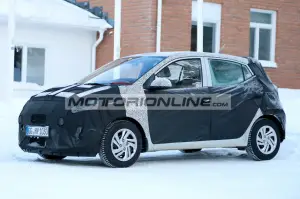 Hyundai i10 - Foto spia 21-1-2019