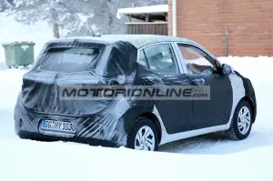 Hyundai i10 - Foto spia 21-1-2019