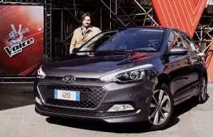 Hyundai i20 auto The Voice of Italy 2015