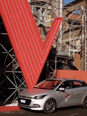 Hyundai i20 auto The Voice of Italy 2015