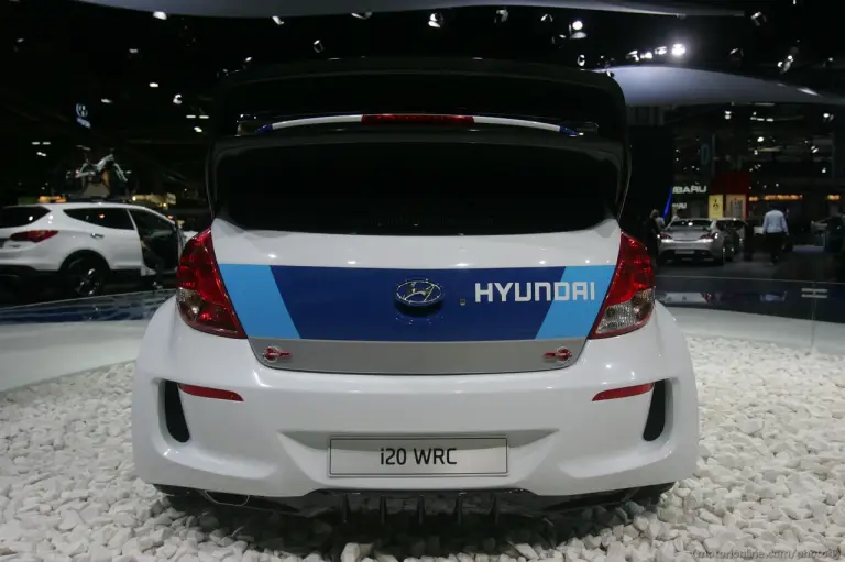 Hyundai i20 WRC (Foto Live) - Salone di Parigi 2012 - 1
