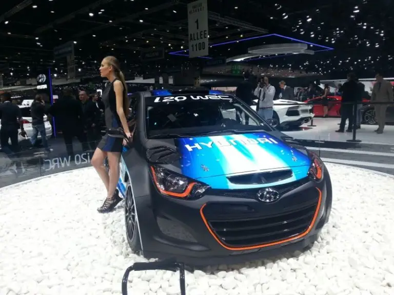 Hyundai i20 WRC - Salone di Ginevra 2013 - 6
