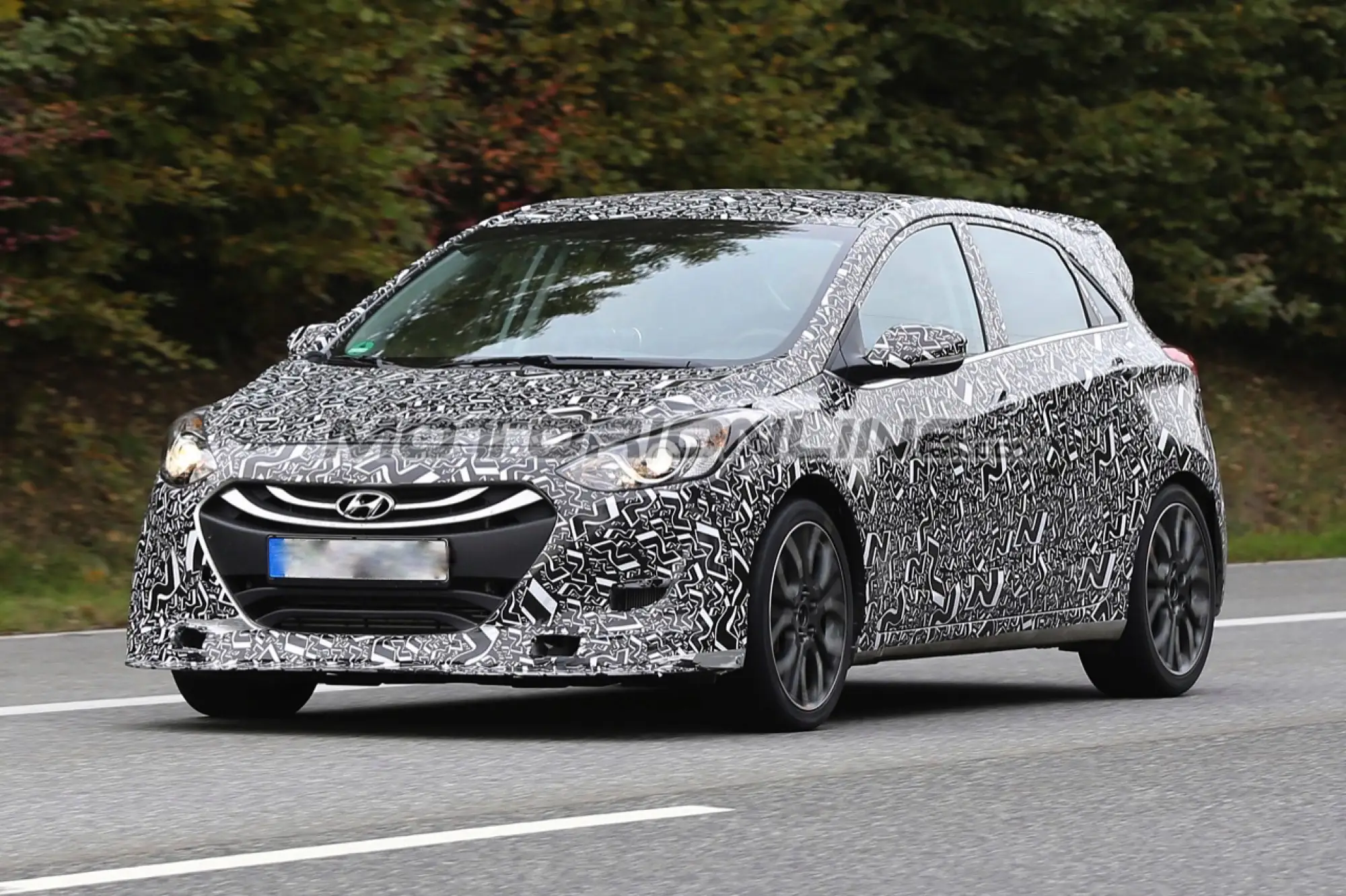 Hyundai i30 N - Foto spia 13-10-2015 - 2