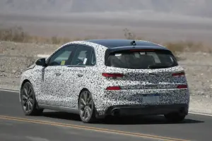 Hyundai i30 N foto spia 26 luglio 2016
