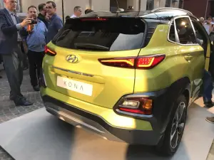 Hyundai KONA - Debutto europeo