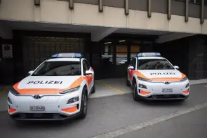 Hyundai Kona Electric - Polizia svizzera