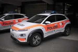 Hyundai Kona Electric - Polizia svizzera