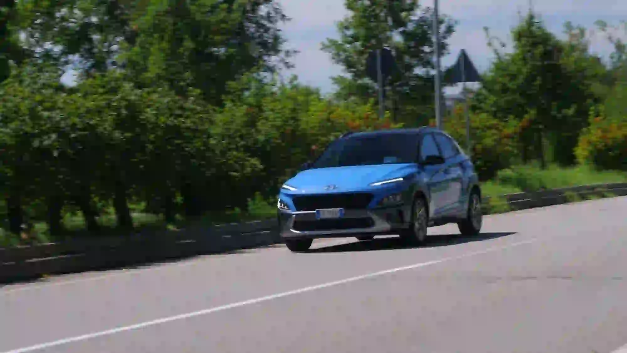 Hyundai Kona Hybrid 2021 - Prova su Strada  - 5