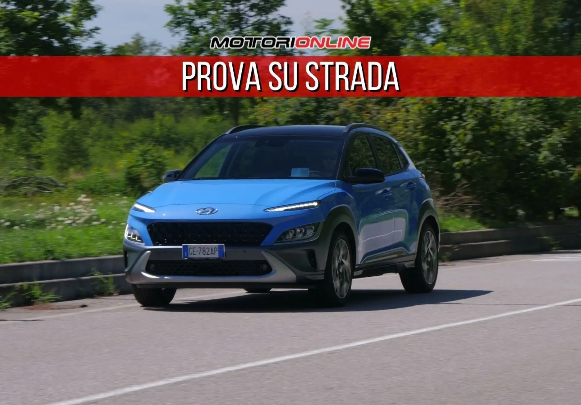 Hyundai Kona Hybrid 2021 - Prova su Strada  - 2