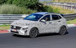 Hyundai Kona N - Foto spia 14-08-2020