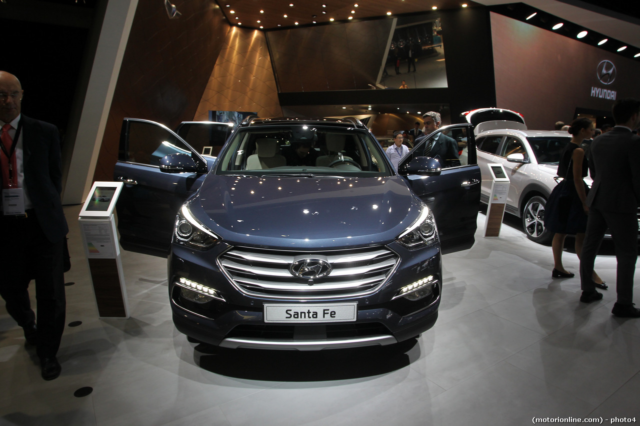 Hyundai Santa Fe - Salone di Francoforte 2015