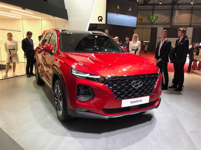 Hyundai Santa Fe - Salone di Ginevra 2018