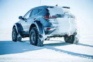 Hyundai Santa Fe - Spedizione in Antartide