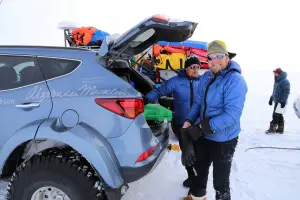 Hyundai Santa Fe - Spedizione in Antartide - 25