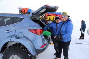 Hyundai Santa Fe - Spedizione in Antartide