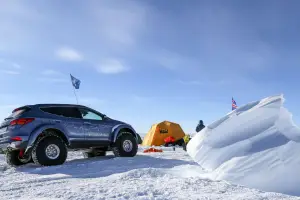 Hyundai Santa Fe - Spedizione in Antartide