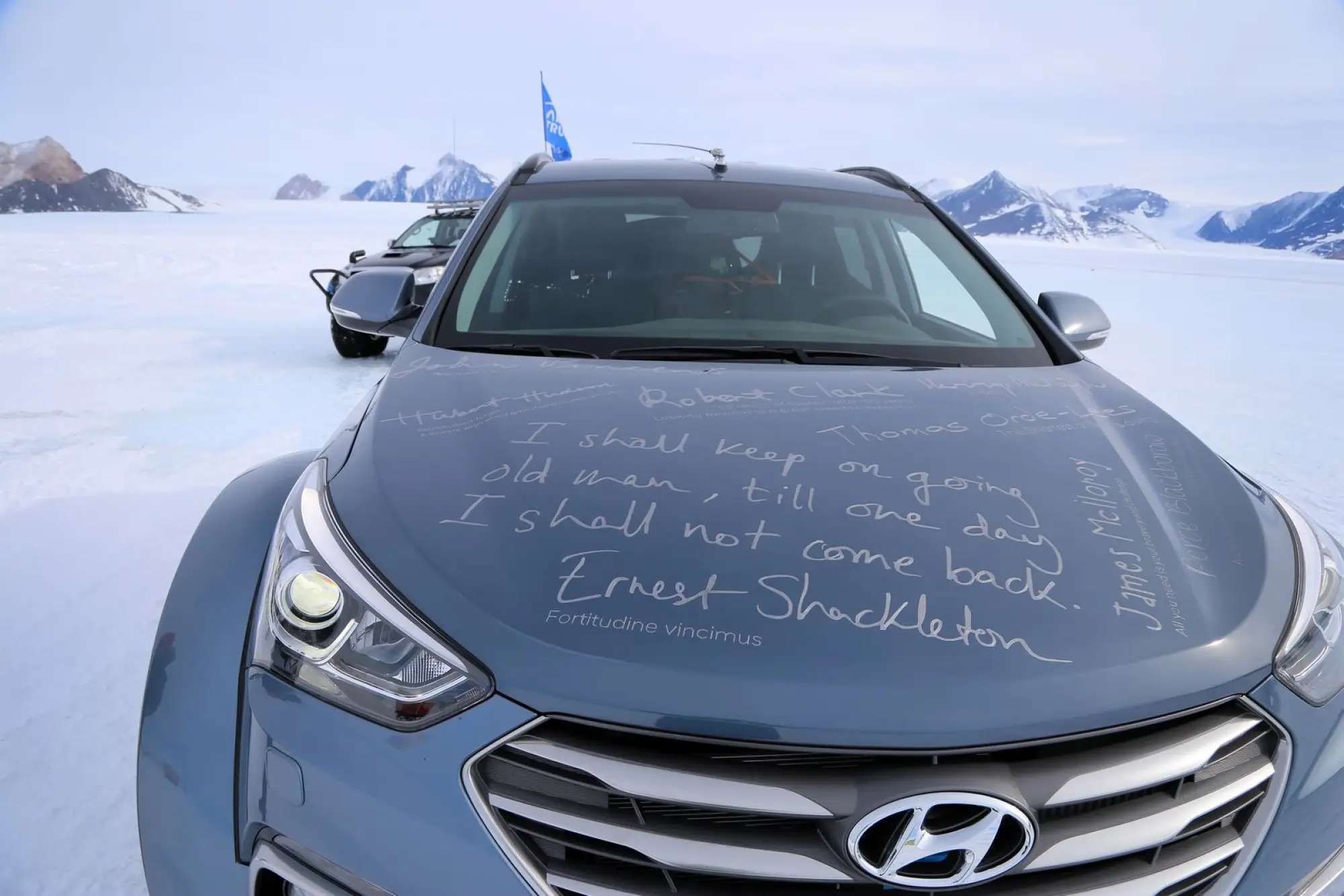 Hyundai Santa Fe - Spedizione in Antartide - 29