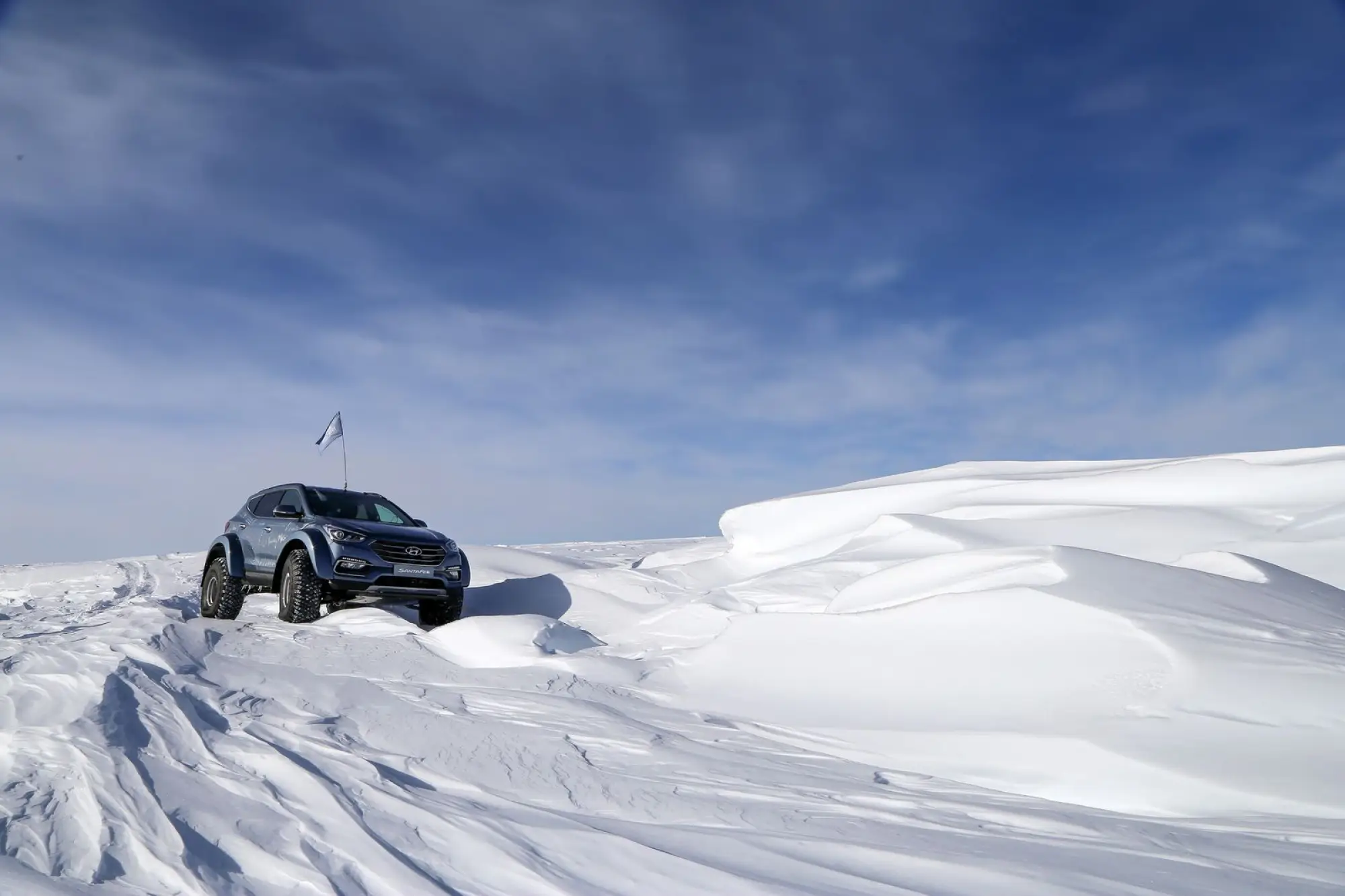 Hyundai Santa Fe - Spedizione in Antartide - 32