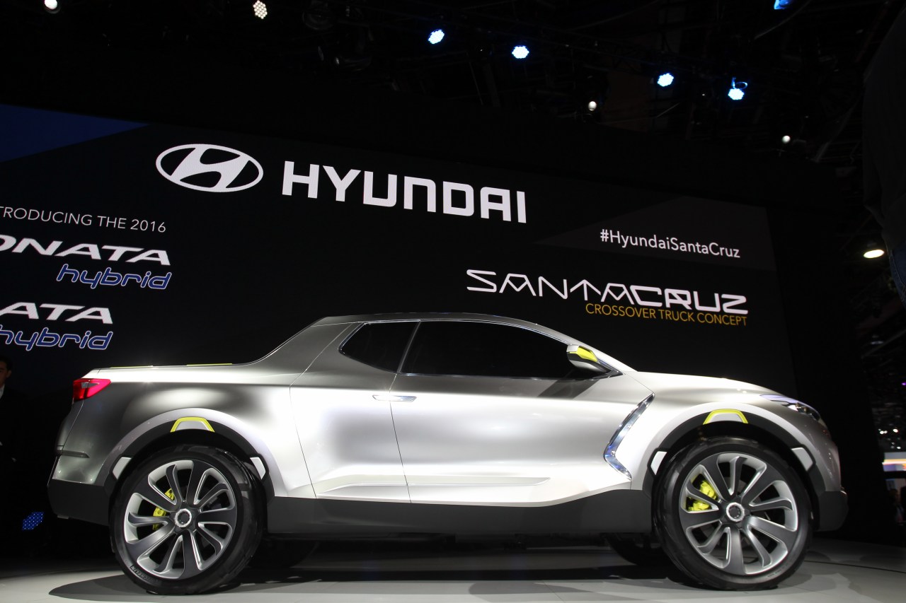 Hyundai SantaCruz - Salone di Detroit 2015