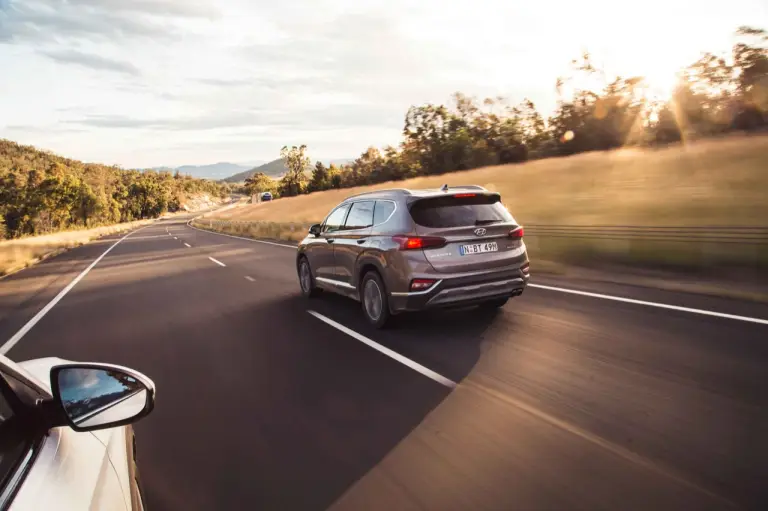 Hyundai Sante Fe e Tucson - Test Drive in Australia - 28