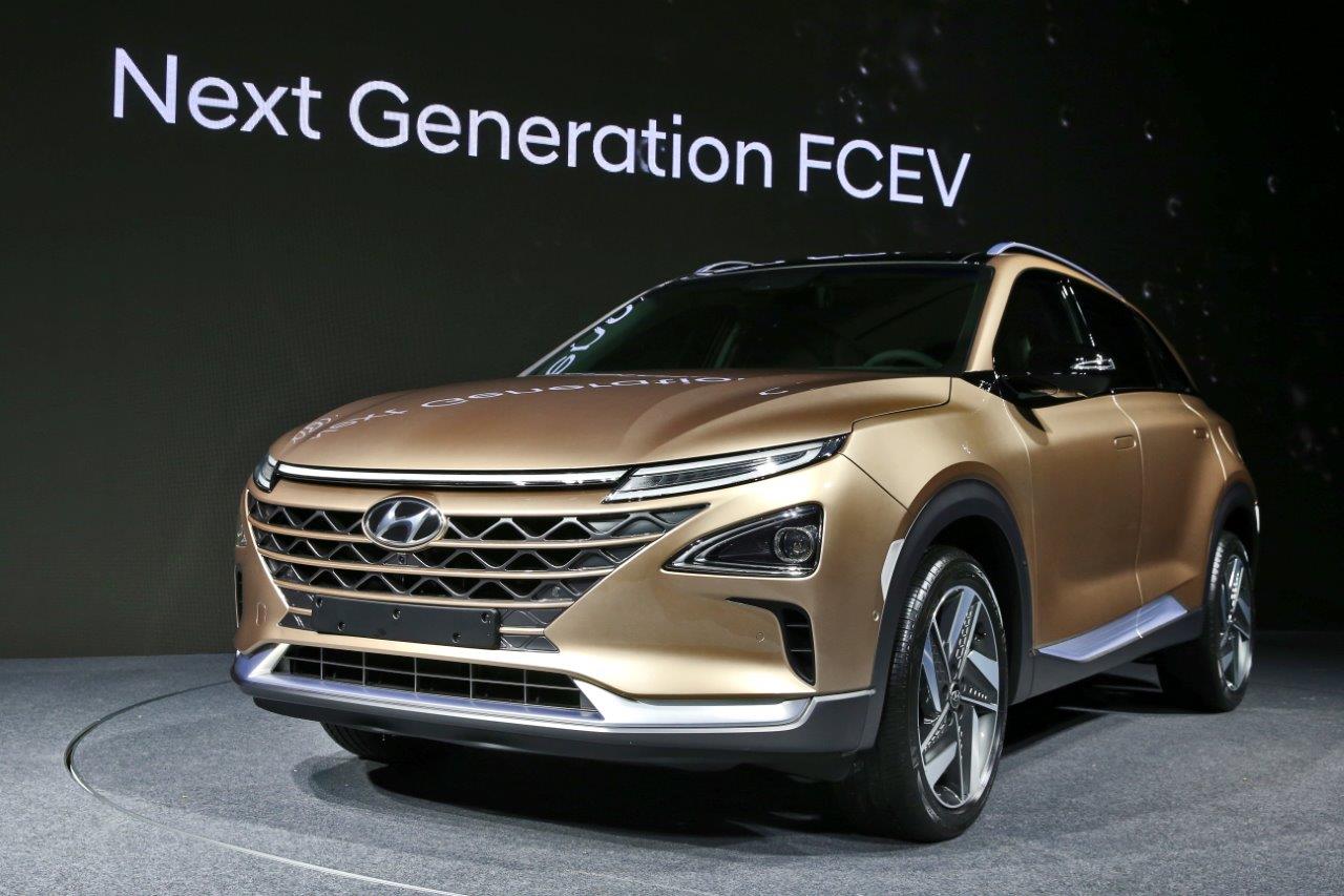 Hyundai Suv Fuel Cell prototipo Seul 22 Agosto 2017